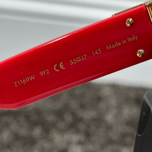 Louis Vuitton x Virgil Abloh Red 1.1 Millionaires Sunglasses - Picture 7 of 12